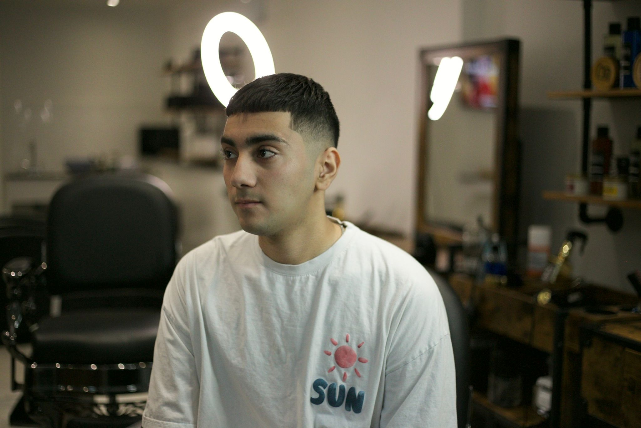 Crop and taper at Kaz Barbershop