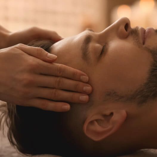 Scalp treatment at Kaz Barbershop